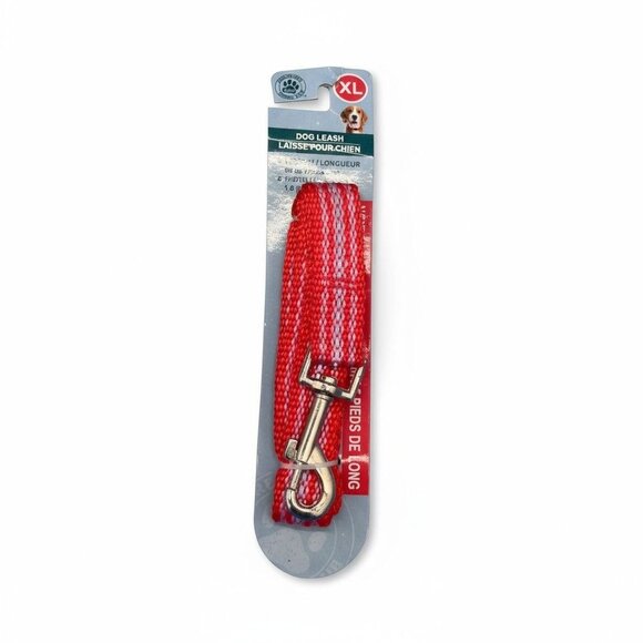 Extra Large Red Dog Leash 60" Long & 1" Wide Greenbrier - Picture 1 of 6